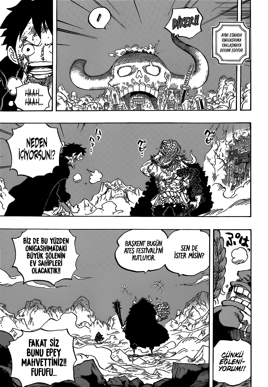 Read One Piece Chapter 1037 on Mangakakalot